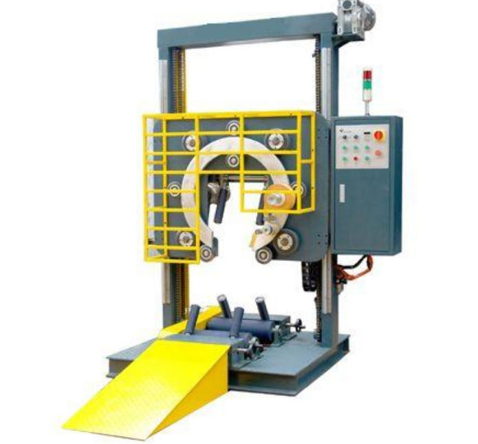 鋼絲自動纏繞打包機-纏繞機,鋼帶纏繞機,鋼絲纏繞打包機,翻模機,翻轉機,上海派如包裝科技有限公司